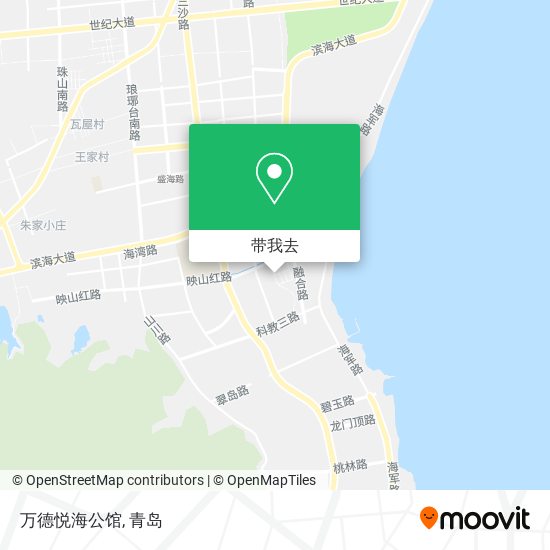 万德悦海公馆地图