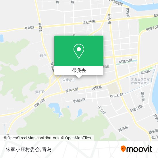 朱家小庄村委会地图
