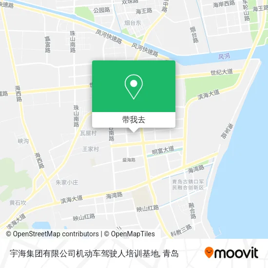 宇海集团有限公司机动车驾驶人培训基地地图