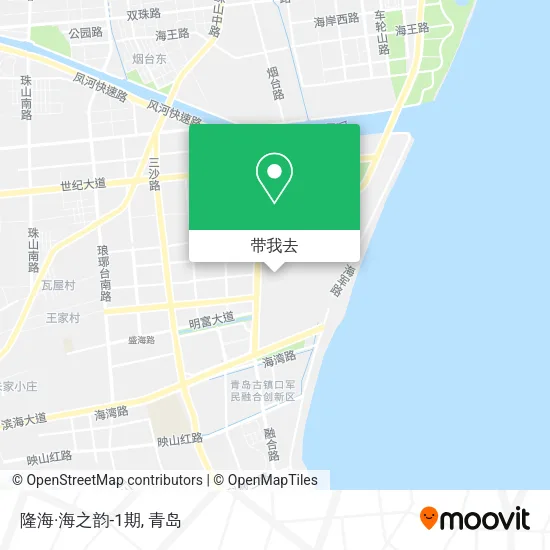隆海·海之韵-1期地图