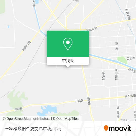王家楼废旧金属交易市场地图