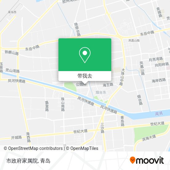 市政府家属院地图