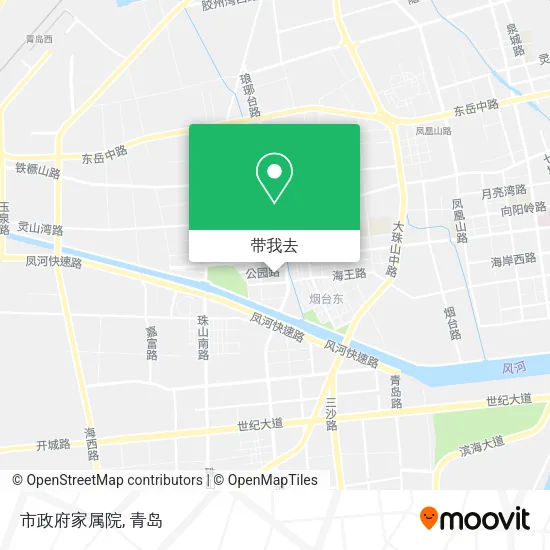 市政府家属院地图