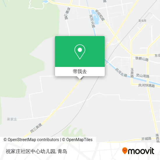 祝家庄社区中心幼儿园地图