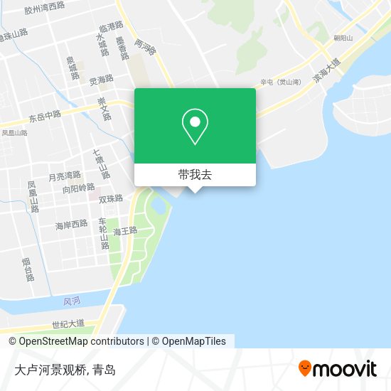 大卢河景观桥地图