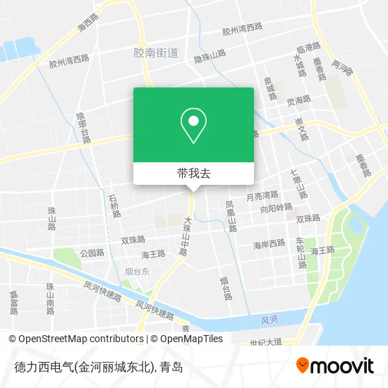 德力西电气(金河丽城东北)地图