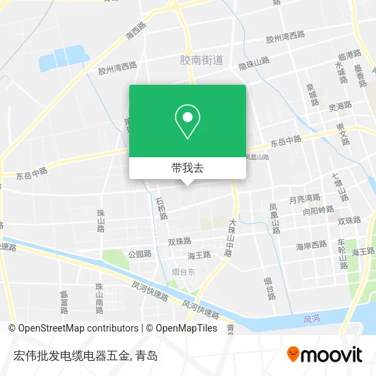 宏伟批发电缆电器五金地图
