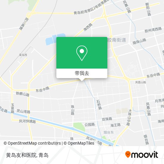 黄岛友和医院地图