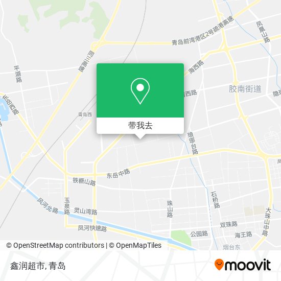 鑫润超市地图