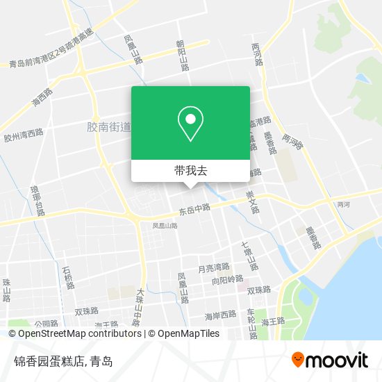 锦香园蛋糕店地图