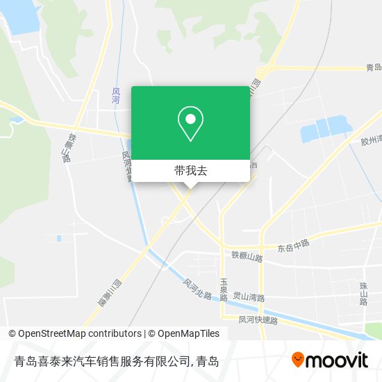 青岛喜泰来汽车销售服务有限公司地图
