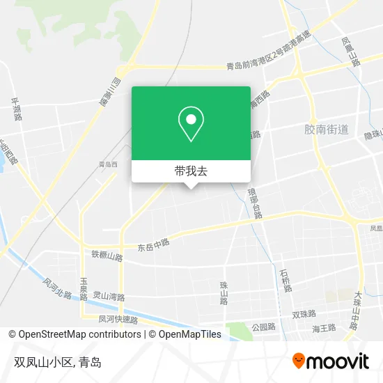 双凤山小区地图