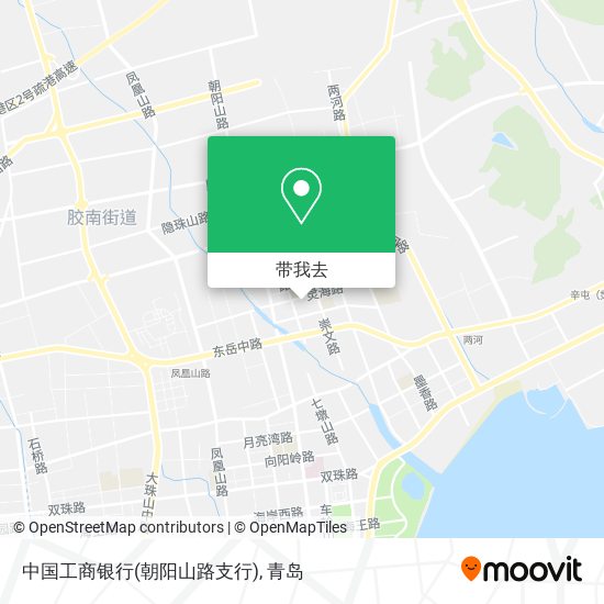 中国工商银行(朝阳山路支行)地图