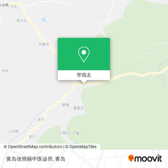 黄岛张炜丽中医诊所地图