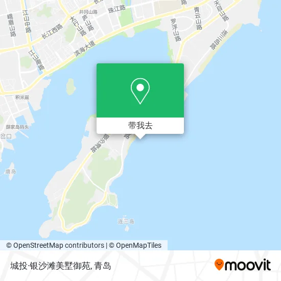 城投·银沙滩美墅御苑地图