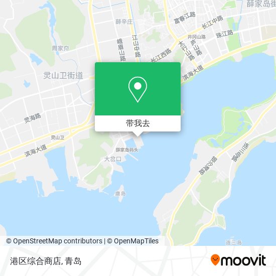 港区综合商店地图