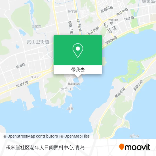 积米崖社区老年人日间照料中心地图