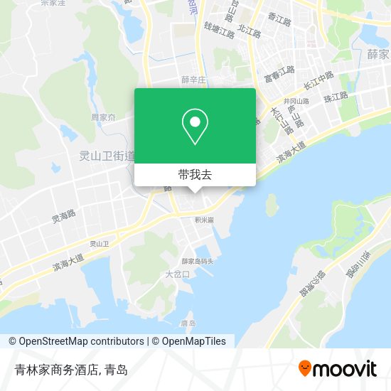青林家商务酒店地图