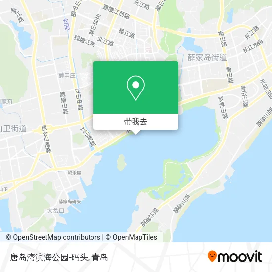 唐岛湾滨海公园-码头地图