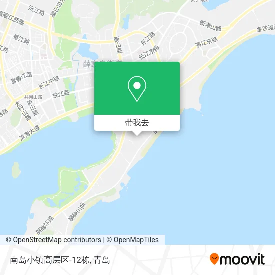 南岛小镇高层区-12栋地图