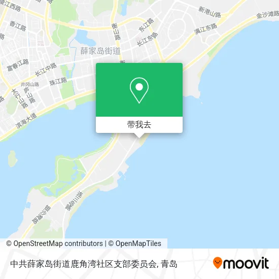 中共薛家岛街道鹿角湾社区支部委员会地图
