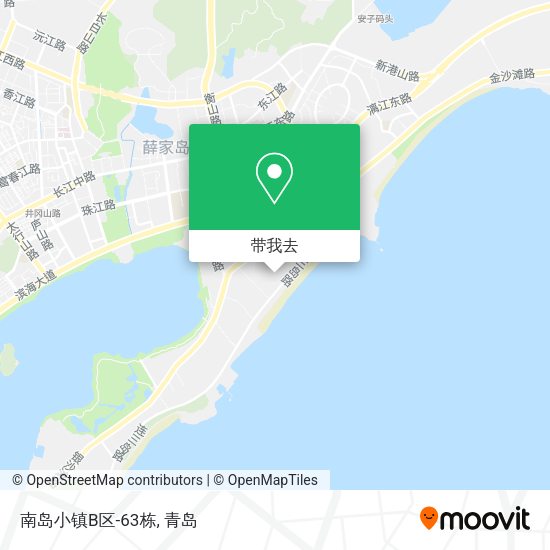 南岛小镇B区-63栋地图