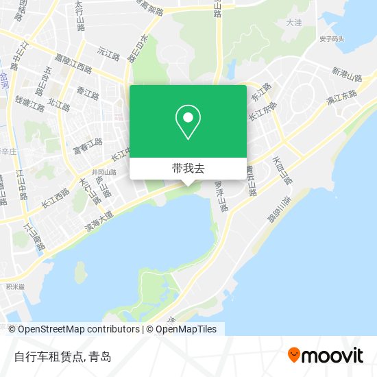 自行车租赁点地图