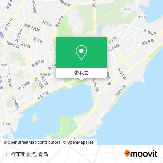 自行车租赁点地图