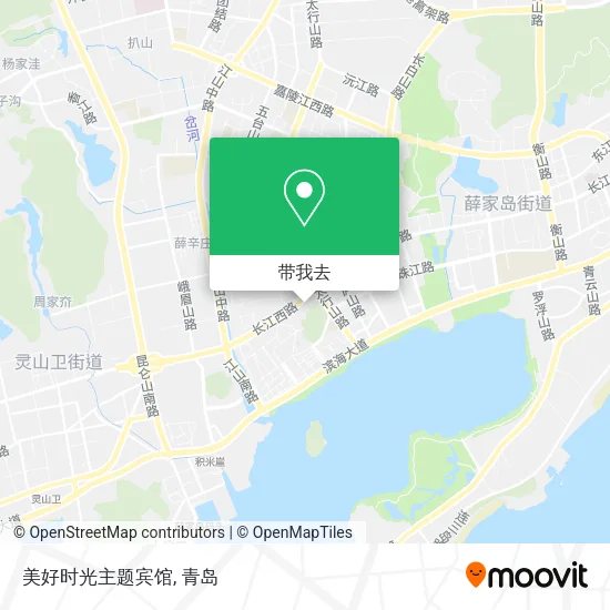 美好时光主题宾馆地图