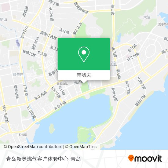 青岛新奥燃气客户体验中心地图