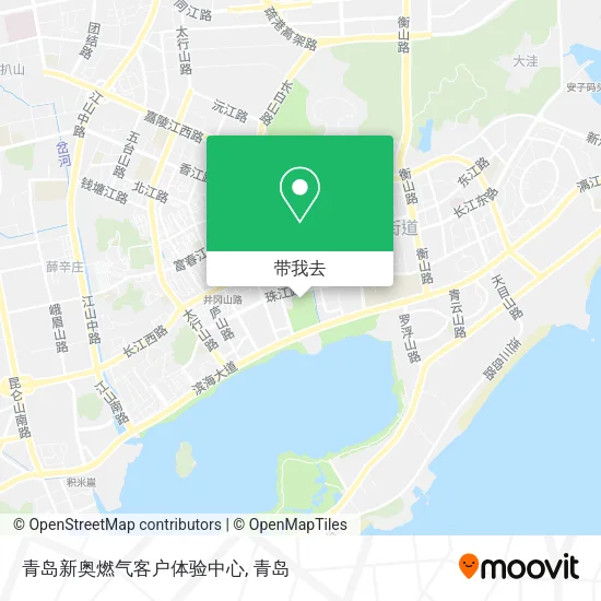 青岛新奥燃气客户体验中心地图