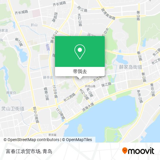 富春江农贸市场地图