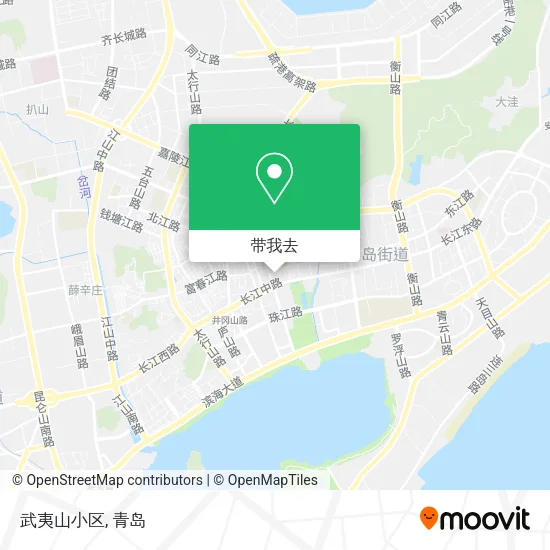 武夷山小区地图