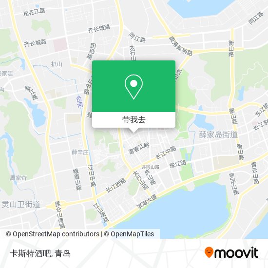卡斯特酒吧地图
