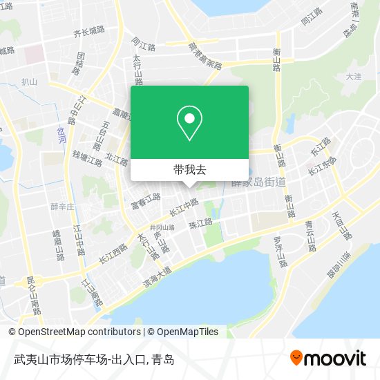 武夷山市场停车场-出入口地图