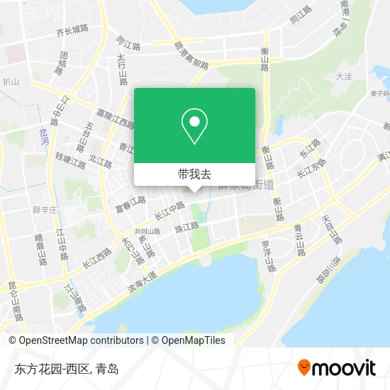 东方花园-西区地图