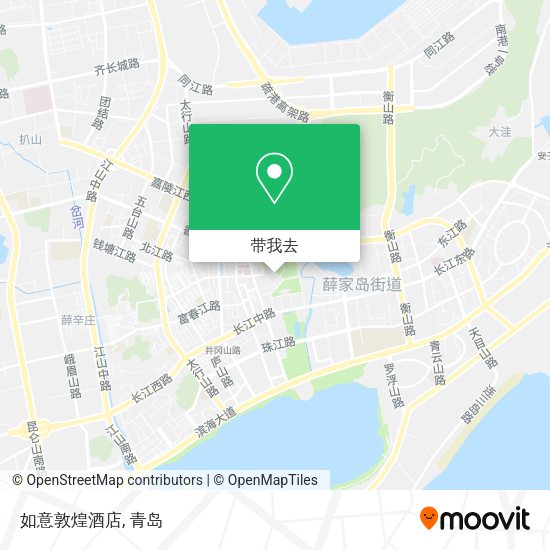 如意敦煌酒店地图