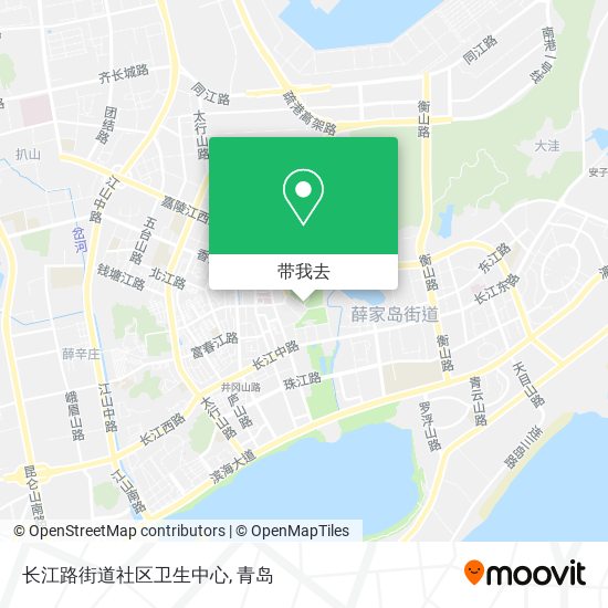 长江路街道社区卫生中心地图