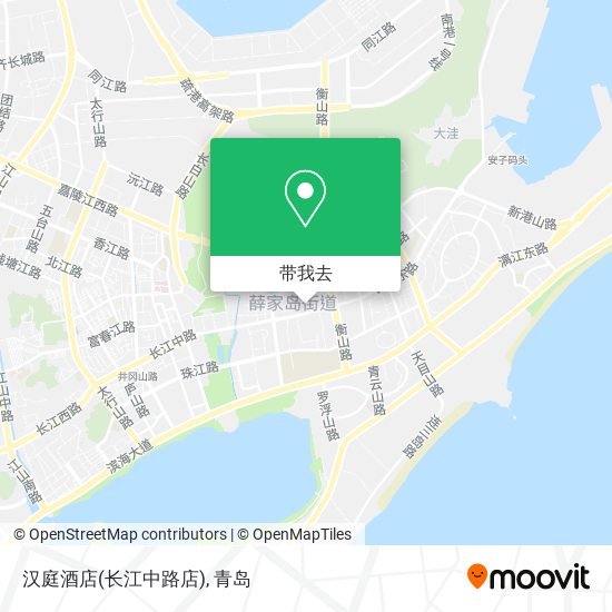 汉庭酒店(长江中路店)地图
