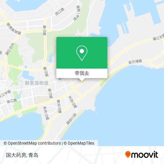 国大药房地图