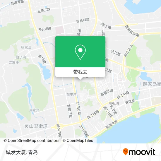 城发大厦地图