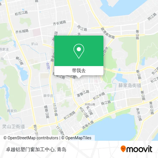 卓越铝塑门窗加工中心地图