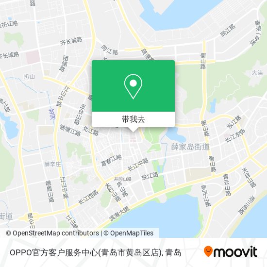 OPPO官方客户服务中心(青岛市黄岛区店)地图