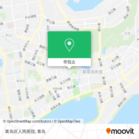 黄岛区人民医院地图