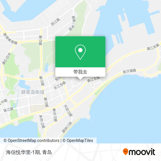 海信悦华里-1期地图