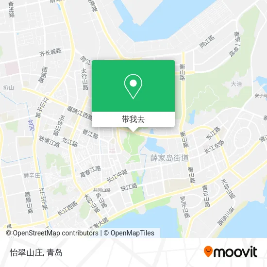 怡翠山庄地图