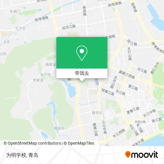 为明学校地图