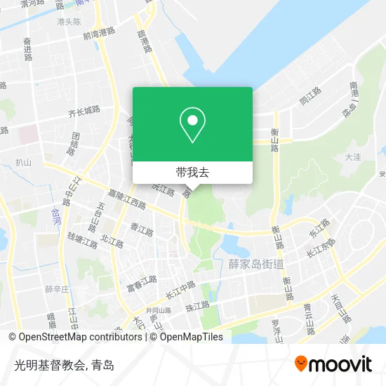 光明基督教会地图