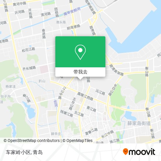 车家岭小区地图