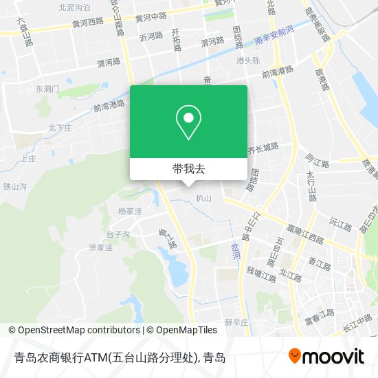 青岛农商银行ATM(五台山路分理处)地图